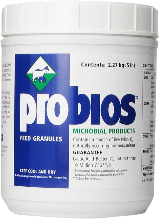 VETS PLUS, Probios Feed Granule for Horses, 5-Pound