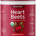 Snap Supplements, Heart Beets, Organic Beet Root Powder, Mixed Berry, 30 SRV