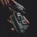 Crucial Concealment®, Ambidextrous Universal Light Holster for TLR-1/TLR-1 HL | Concealment Holster with Light | Adjustable Retention | IWB Holster Clip