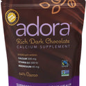 Adora, Calcium Supplement, Fairtrade Dark Chocolate, Single Pack - 30 ct
