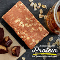 Kate’s, Real Food Organic Protein Bars – (Peanut Butter Cup, 2.2 oz, Pack of 12) – Plant Based Protein Bars - Gluten Free, Soy Free, Non GMO, Whole Grains, and All Natural | bike-handlebars