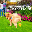 Simple Solution, Pee Post Outdoor Dog Training Aid, 13-Inch Pheromone Infused Yard Marking Stake for Puppy Potty Training, Housebreaking, Lawn and Garden Dog Pee Attractant, Reusable Potty Helper