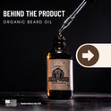 Johnny Slicks, Organic Beard Oil | Moisturizes, Reduces Dry Skin & Itch | US Made, Veteran Owned (Chemical-free w/Tea Tree, Jojoba, Coconut & Argan), Original