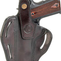 1791 Gunleather, 1911 Holster - Thumb Break Leather Holster - Cocked and Locked Carry - Right Hand OWB Holster for Belts - Fit 4" and 5" Barrels