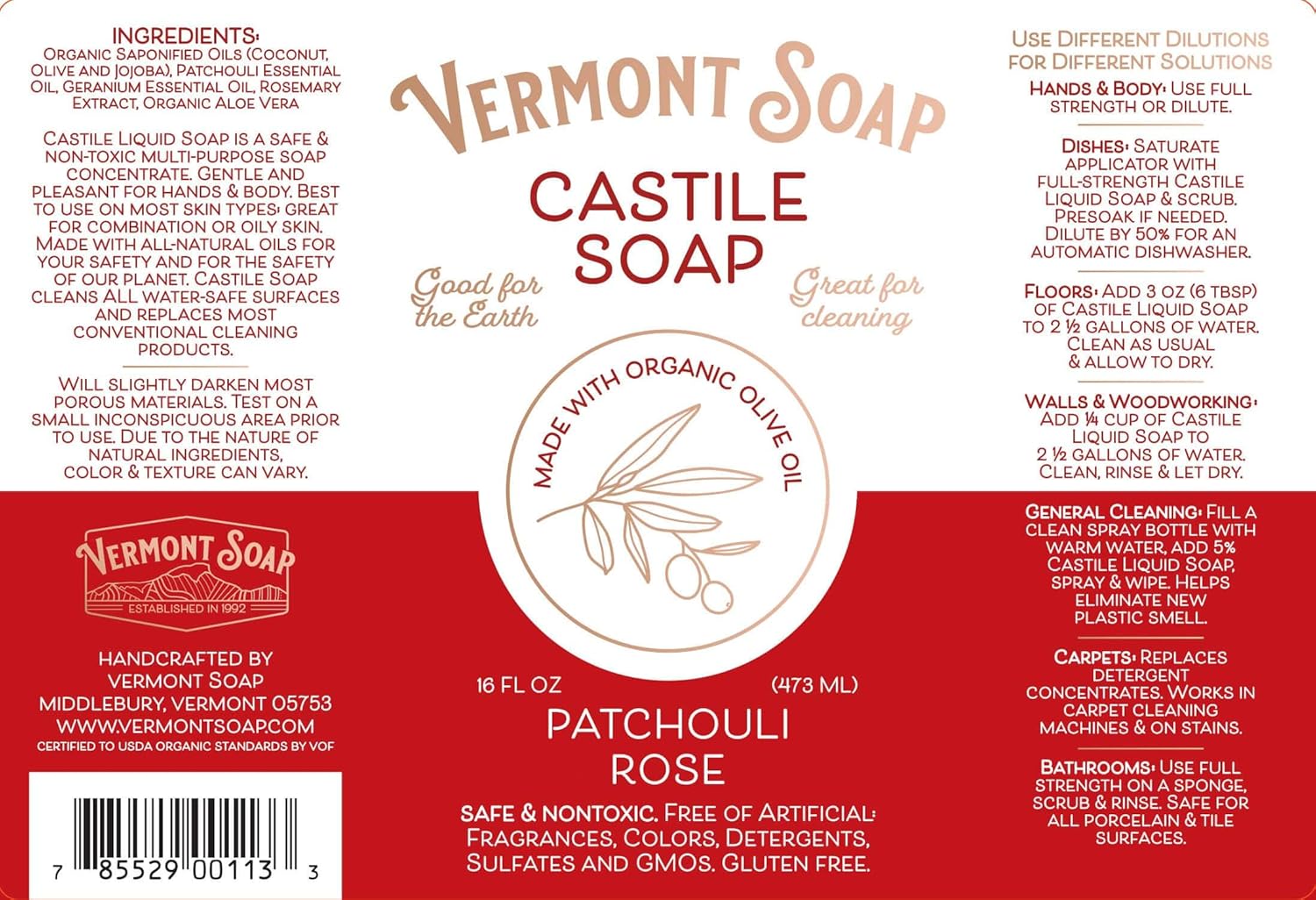 Vermont Soap Castile Soap - Thumbnail 2