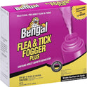 Bengal, Flea and Tick Fogger Plus – 3 Pk Odorless Spray Treatment for Home Infestations – 12 Week Insect Killer, 3x2.7 oz