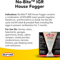 Durvet, 011-1131 No Bite IGR House Fogger (3 Pack), 6 oz