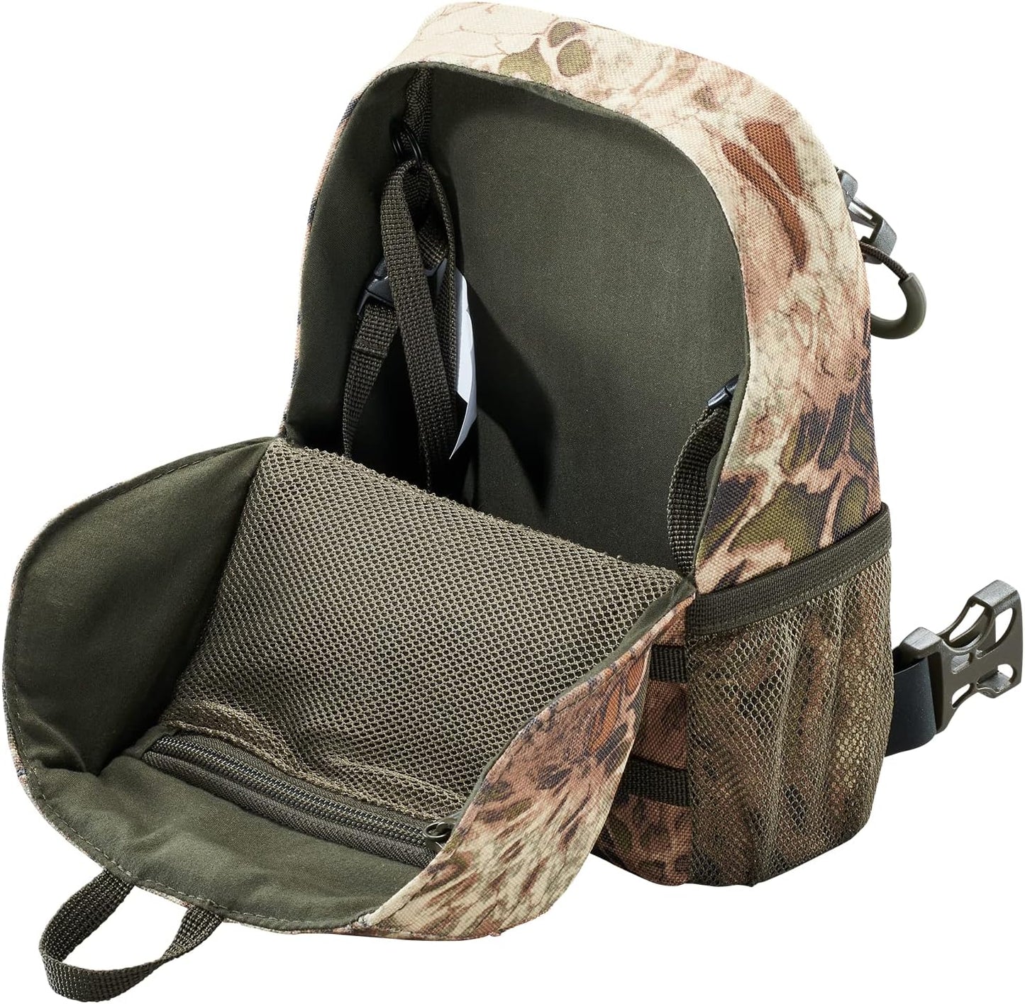 Butler Creek, Featherlight Bino Caddy (X-Large (12x50))_16131, Magnetic Lid, Phone Storage Pocket, Webbing for Accessories