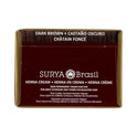 Surya Brasil, Henna Cream Dark Brown - 96% Natural Ingredients, Vegan, Cruelty-Free, Eco-Friendly, Semi-Permanent Hair Color, Deep Hydration & Shine, 2.37 oz