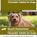 Elanco, Chewable Quad Dewormer for Medium Dogs, 26-60 lbs, 2 chewable tablets