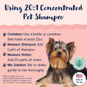 Bobbi Panter, Whitening Dog Shampoo Aloe Vera, Chamomile, Jojoba & Lavender – Brightening Natural Formula for All Coats, Enhances Shine & Softness, Tear-Free, 20:1 Concentrate, Made in USA, 13 oz