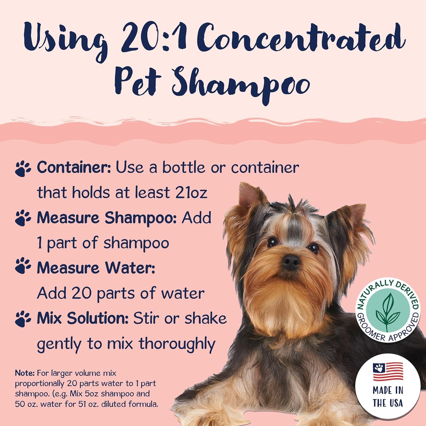 Bobbi Panter, Whitening Dog Shampoo Aloe Vera, Chamomile, Jojoba & Lavender – Brightening Natural Formula for All Coats, Enhances Shine & Softness, Tear-Free, 20:1 Concentrate, Made in USA, 13 oz