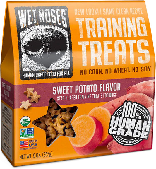 Wet Noses, Little Stars Sweet Potato Organic Dog Training Treats, 9-Ounce