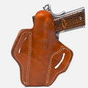 1791 Gunleather, 1911 Holster, Right Hand OWB Leather Gun Holster for Belts fits All 1911 Models with 4" and 5" Barrels