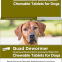 Elanco, Chewable Quad Dewormer for Large Dogs, 45 lbs and over, 2 chewable tablets