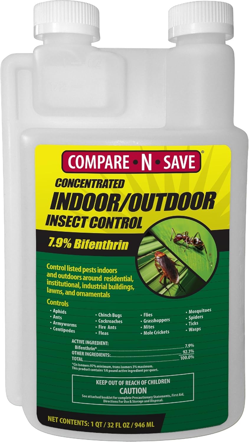 Compare-N-Save, Concentrate Indoor and Outdoor Insect Control, 32-Ounce