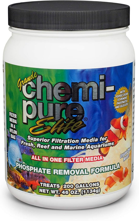 Boyd Enterprises, ABE16745 Chemipure Elite Grande for Aquarium, 46 Oz. (1332g)