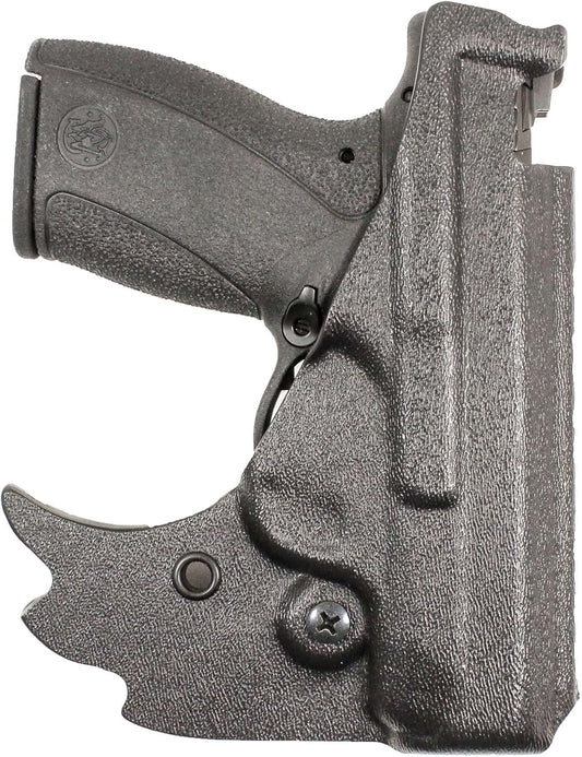 DeSantis, Pocket Partner Kydex Holster for Pistols - Gun Holsters for Concealed Carry, User Adjustable Tension, Compatible with S&W Bodyguard 2.0 - Ambidextrous, Black