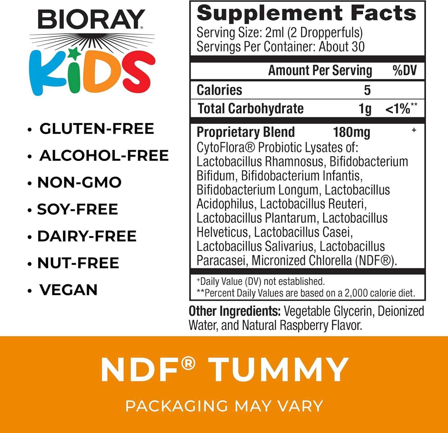 BIORAY, NDF Tummy 2oz