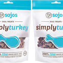 SOJOS, 2 Pack of Simply Turkey Dog Treats, 4 Ounces each, 100 Percent Raw Freeze-Dried Meat, Made in the USA