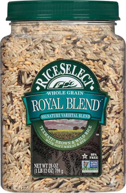 RiceSelect, Texmati Brown & Wild Rice Royal Blend, 28 Ounce (Pack of 1)