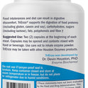 Houston Enzymes, TriEnza,  60 Capsules – Broad-Spectrum Enzymes for Digestive Intolerances – Supports Digestion of Food Proteins, Carbs, & Phenols