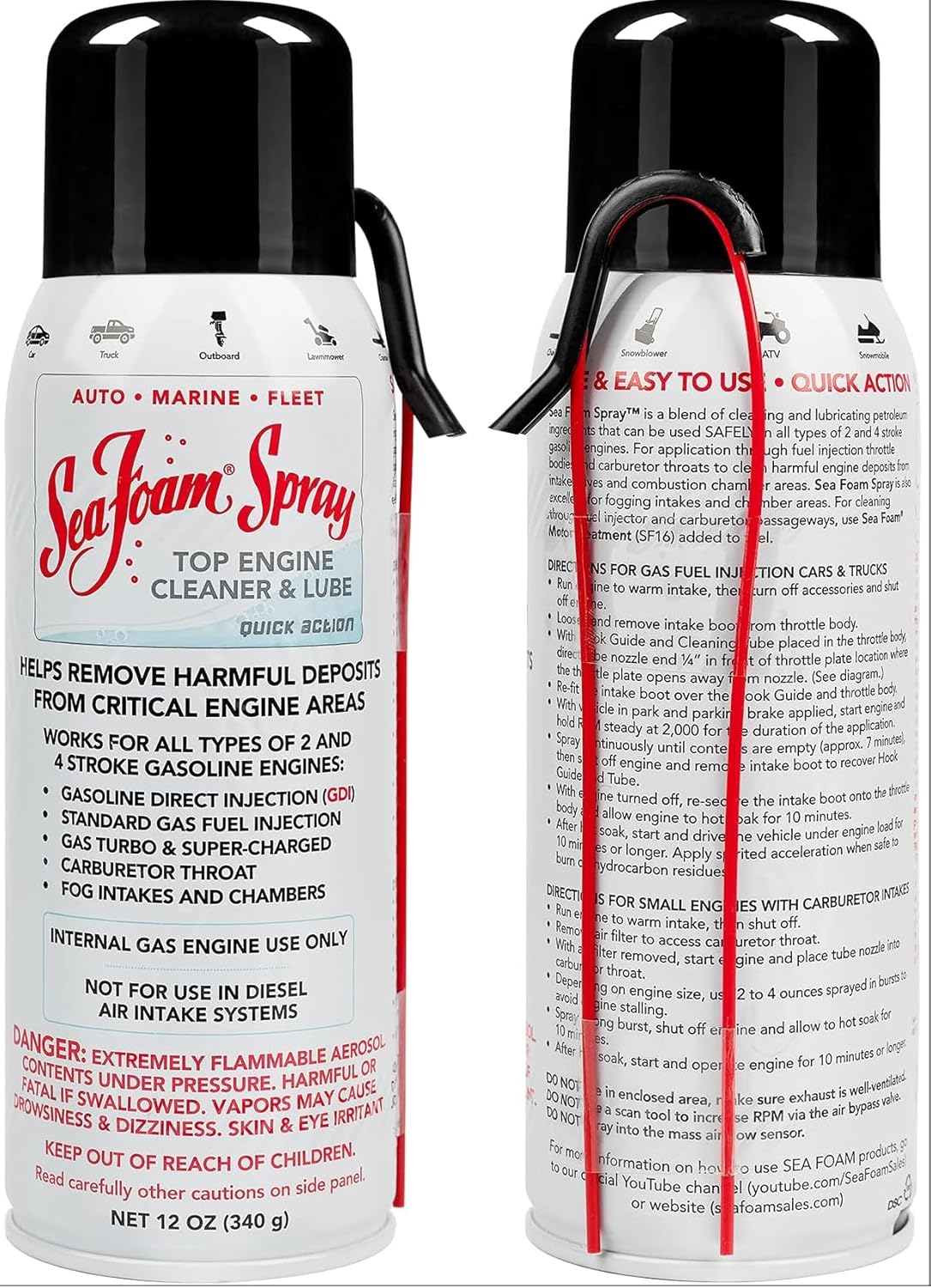 SEA FOAM, SPRAY CLNR 12OZ