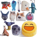 Nocciola, Plush Squeaky Dog Toys – 12 Pack Small Dog Chew Toys with Squeakers, Soft Stuffed Puppy Toys with Carry Bag for Small & Medium Dogs