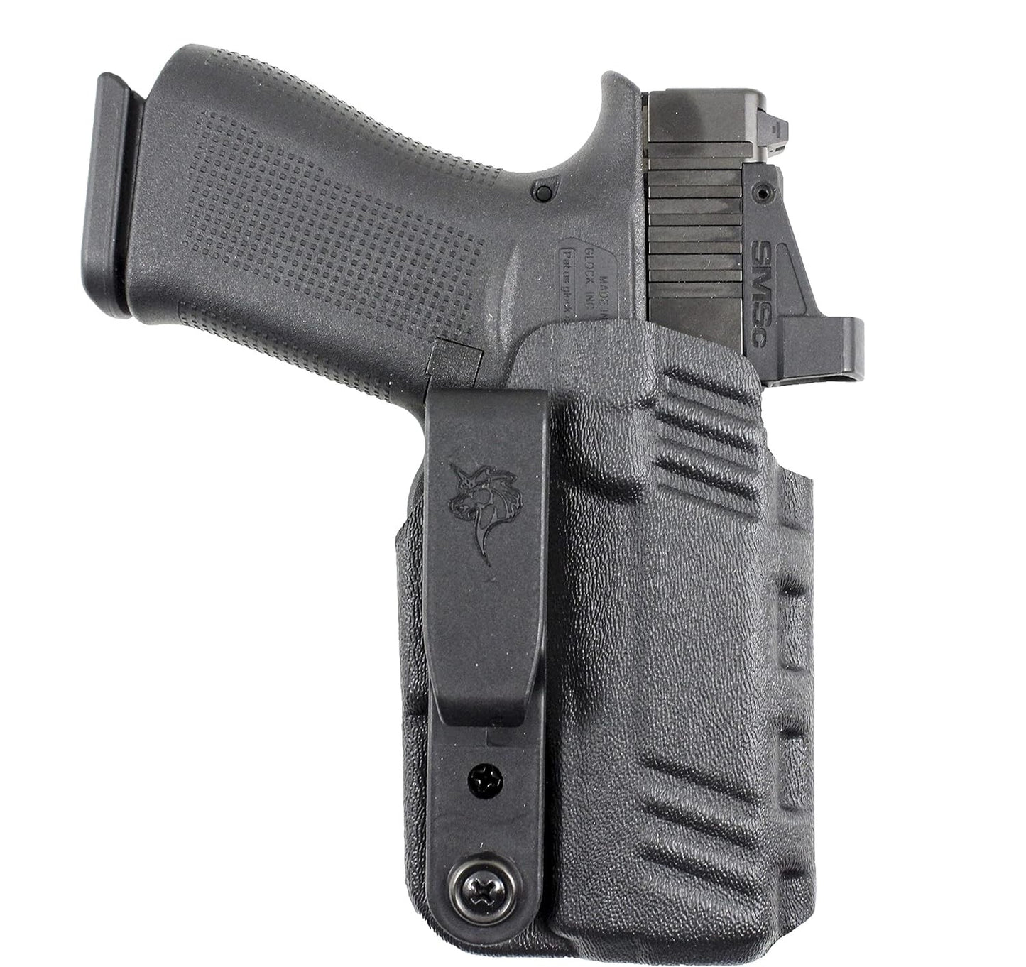 DeSantis, Slim-Tuk Holster, Black, FITS: 43 43X, 43X MOS W/ RED DOT SIGHT, 43X MOS W/OUT RED DOT SIGHT