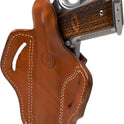 1791 Gunleather, 1911 Holster, Right Hand OWB Leather Gun Holster for Belts fits All 1911 Models with 4" and 5" Barrels