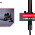 Hornady, 95903 Electronic Gun Safe Dehumidifier Rod (12"),Black