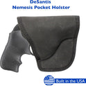 DeSantis, Nemesis Pocket Holster - Gun Pocket Holsters for Concealed Carry, Conceal Carry Pocket Holster for Pistols, Revolvers, Soft, Designed for Comfort & Discreet Carry, Ambidextrous