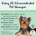 Bobbi Panter, Dog Shampoo - Made in USA - All Natural Formula for Itch Relief & Soothing Skins, Concentrated 16:1 for Professional Groomers - Green Apple Scent, 13 Oz