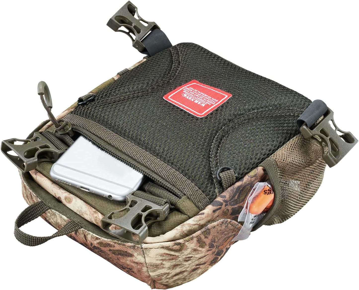 Butler Creek, Featherlight Bino Caddy (X-Large (12x50))_16131, Magnetic Lid, Phone Storage Pocket, Webbing for Accessories