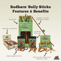 Redbarn Pet Products, Bully Rings, 3-Pack, Case of 8