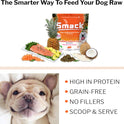 Smack, Pet Food Organic Raw Dehydrated Dog Food Grain-Free, Gluten-Free, Raw Food for Dogs (Caribbean Salmon Fusion, 5.5 Pound)