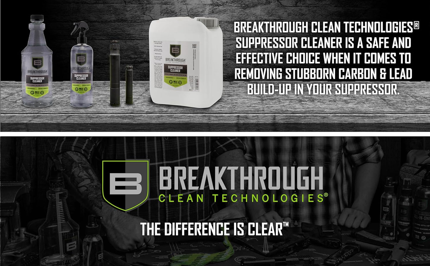 Breakthrough Clean Technologies®, Suppressor Cleaning Kit, 16oz.