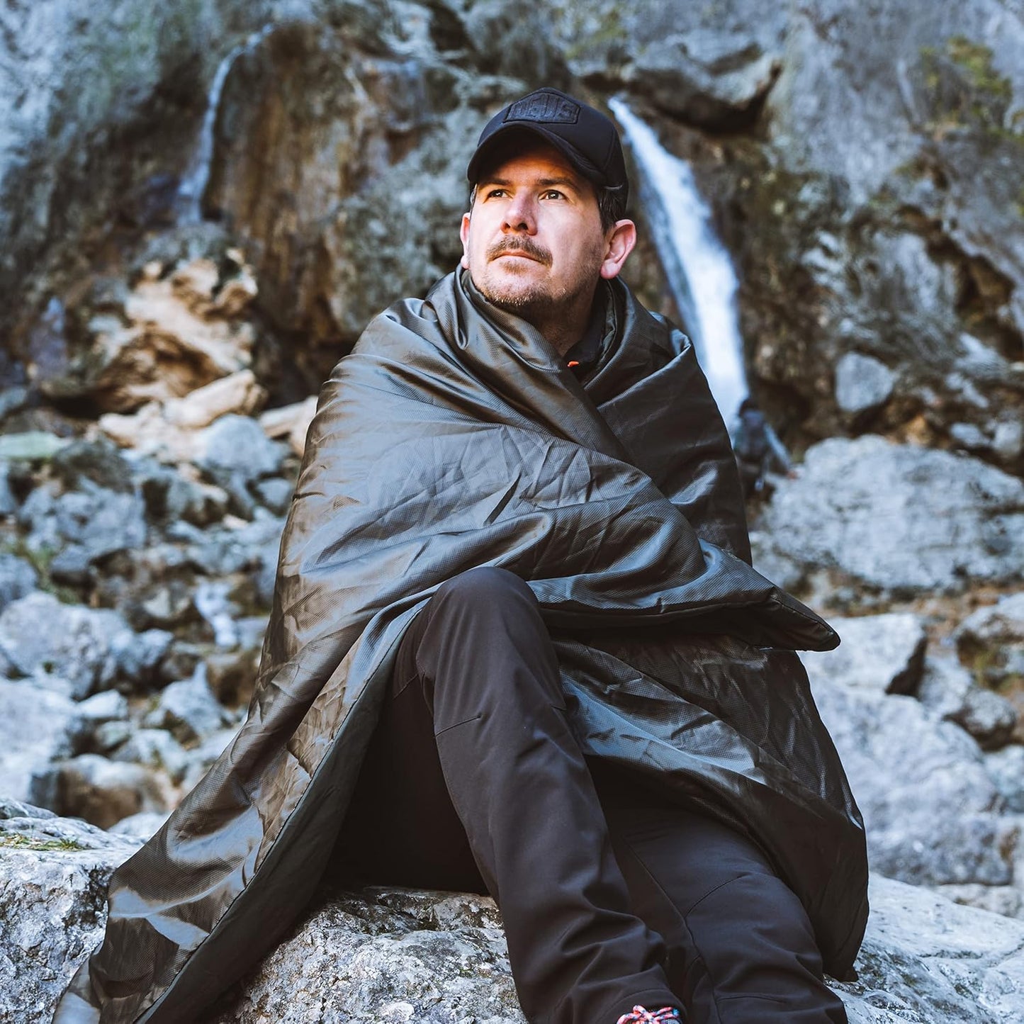 Snugpak, Jungle Survival Blanket - Insulated, Lightweight, Water Repellent Polyester, Olive