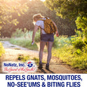 No Natz Botanical Bug Repellent, Effective for Gnat, Mosquito, and Biting Flies, Hand-Crafted and DEET-Free, Non-Greasy Formula, 8 Ounce Spray Bottle