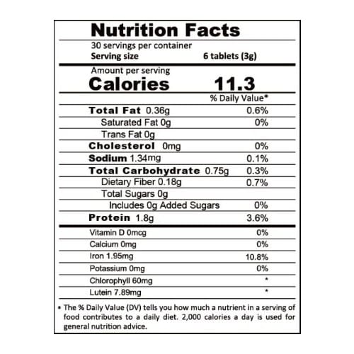 Bob's Best - Chlorella 180ct