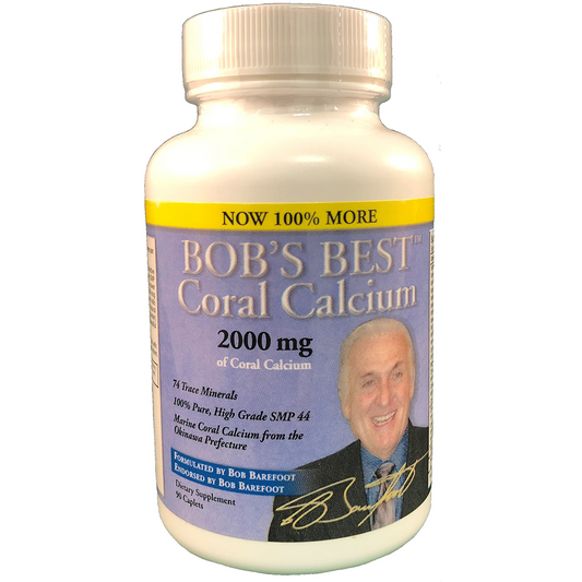 Bob's Best Coral Calcium, 2000 mg, 90 caplets