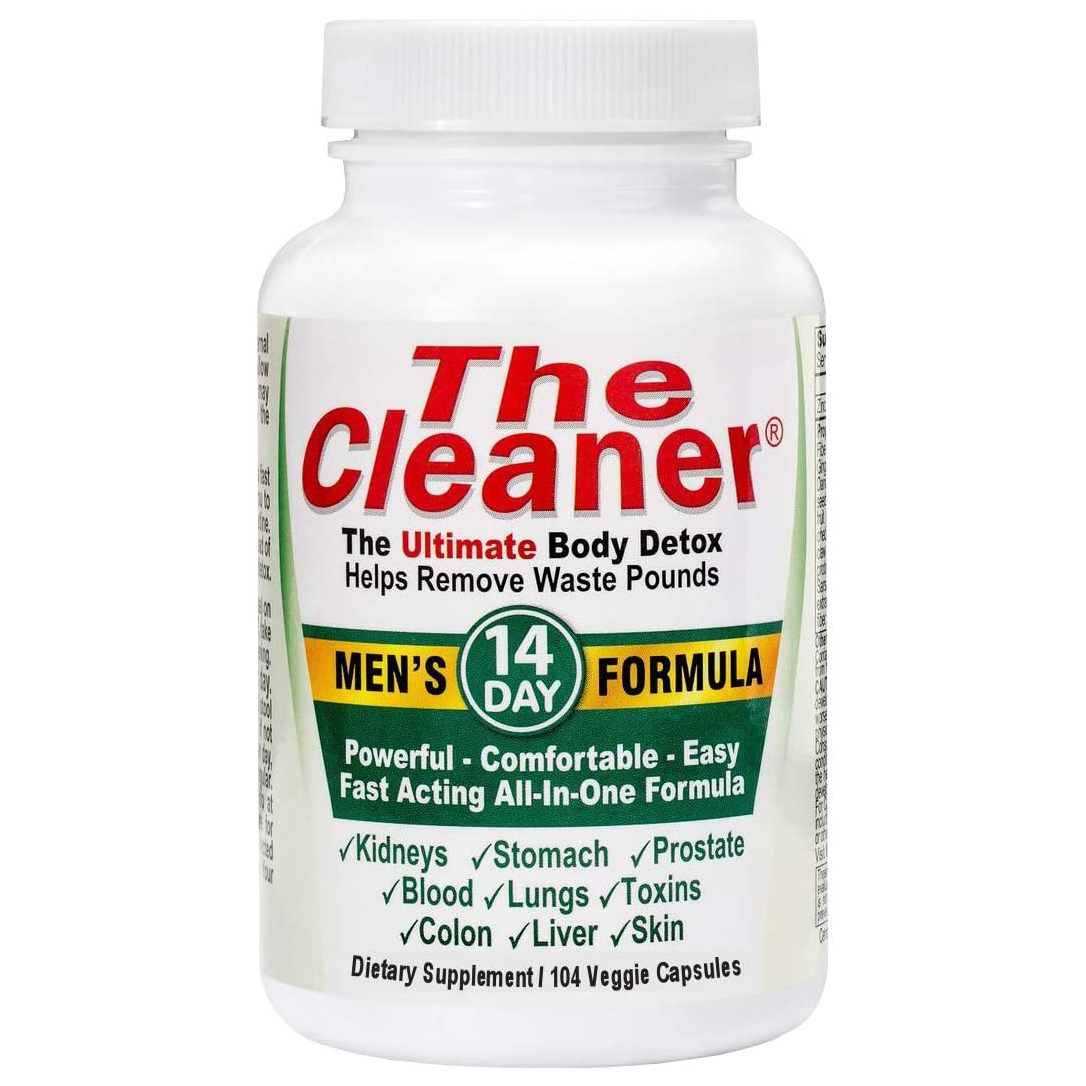 Century Systems The Cleaner - 14-Day Men's Formula - Ultimate Body Detox (104 Capsules)