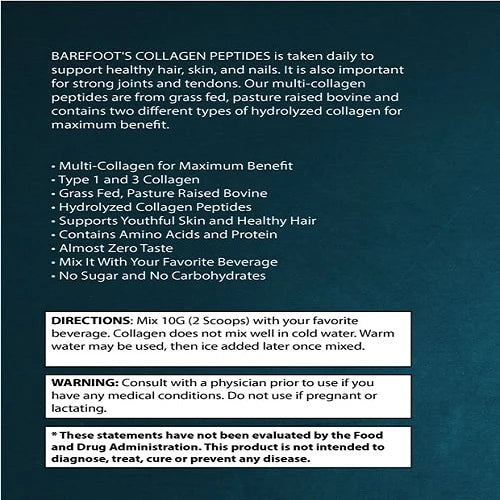 Bob's Best - Barefoot's Collagen Peptides