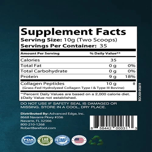 Bob's Best - Barefoot's Collagen Peptides