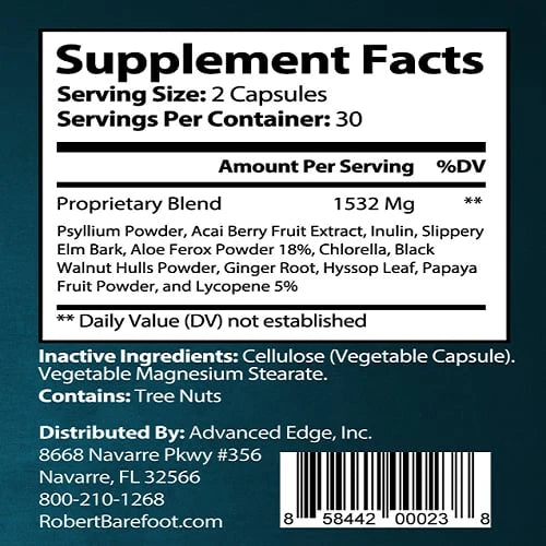 Bob's Best - Detox Cleanse 60ct