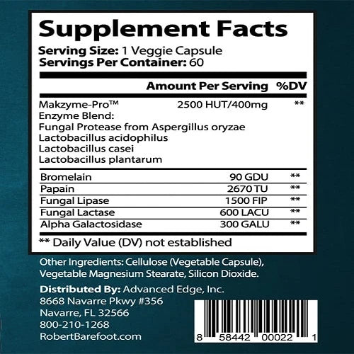Bob's Best - Digestive Enzymes with Essential Probiotics