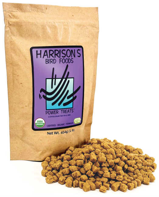 Harrison's Bird Food, Power Treats with Red Palm Fruit Oil, 1 lb. 454g