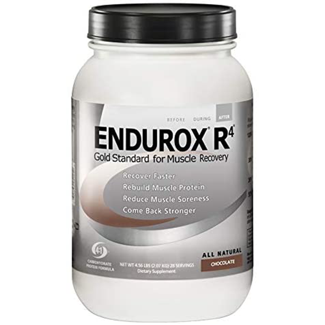 PacificHealth Endurox R4, Post Workout Recovery Drink Mix with Protein, Carbs, Electrolytes and Antioxidants for Superior Muscle Recovery, Net Wt. 4.56 lb, 28 Serving (Chocolate)