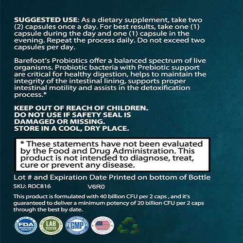 Bob's Best - Barefoot's Probiotic