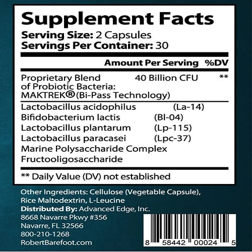 Bob's Best - Barefoot's Probiotic